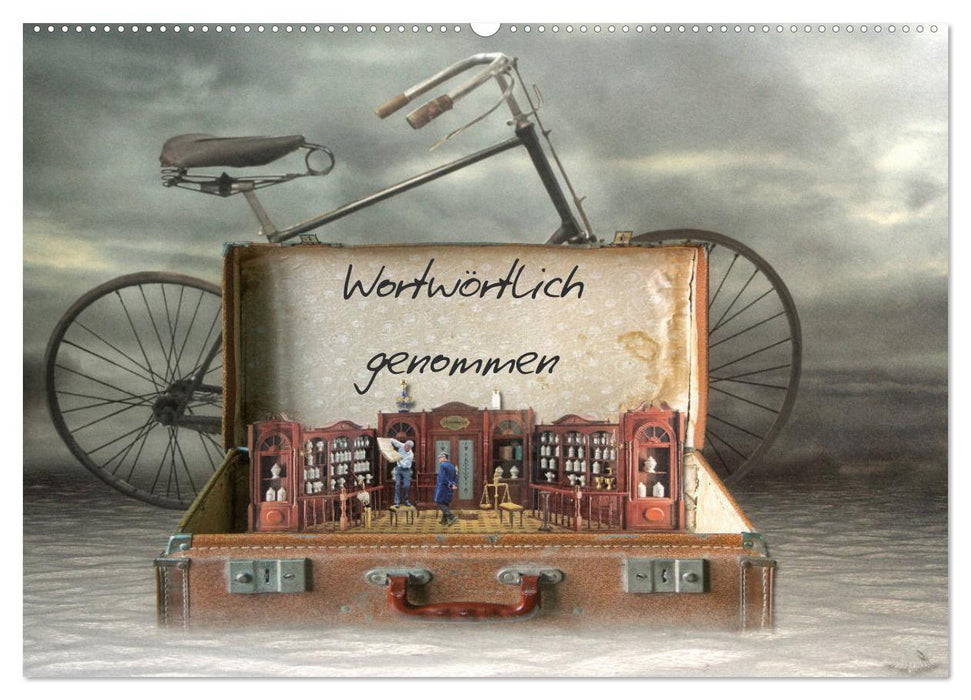 Wortwörtlich genommen (CALVENDO Wandkalender 2025)