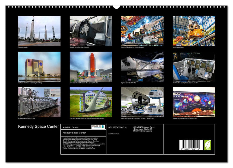 Kennedy Space Center (CALVENDO Premium Wandkalender 2025)