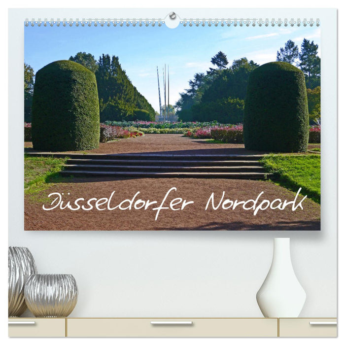 Düsseldorfer Nordpark (CALVENDO Premium Wandkalender 2025)