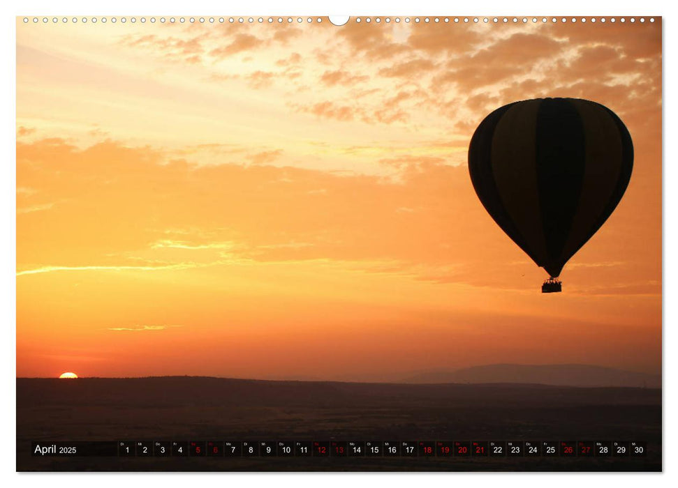 Afrika - Zauber der Wildnis (CALVENDO Wandkalender 2025)