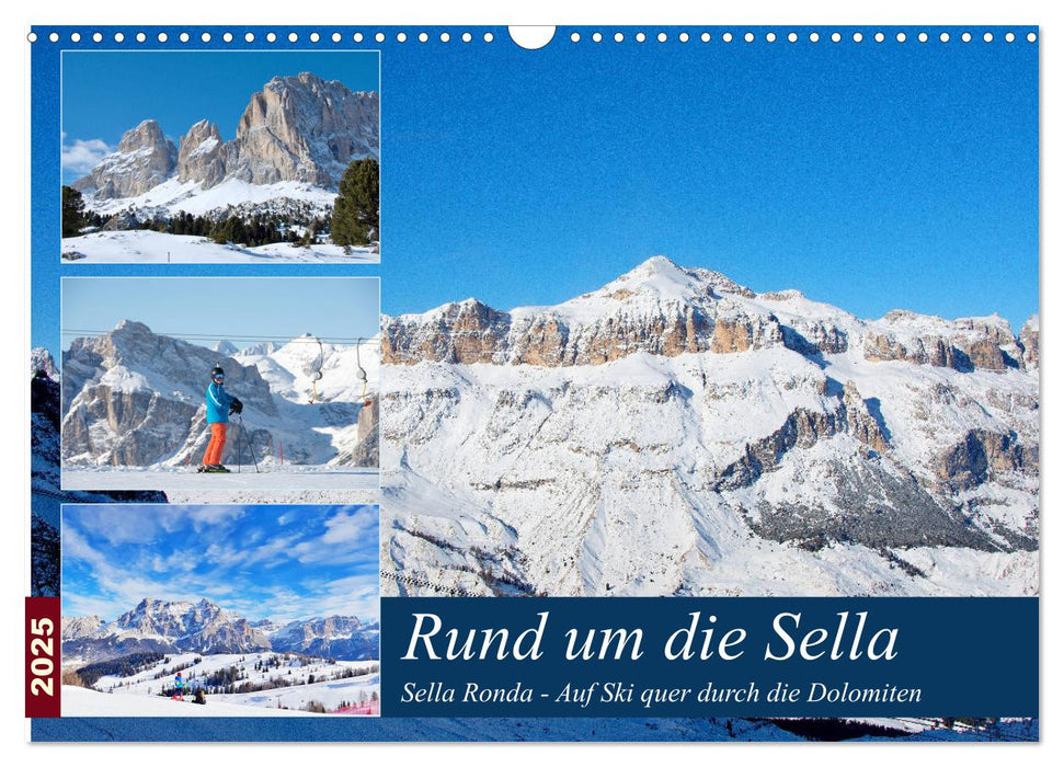 Sella Ronda (CALVENDO Wandkalender 2025)