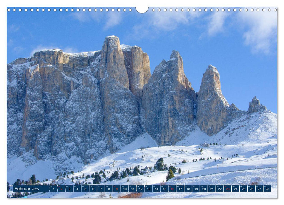 Sella Ronda (CALVENDO Wandkalender 2025)