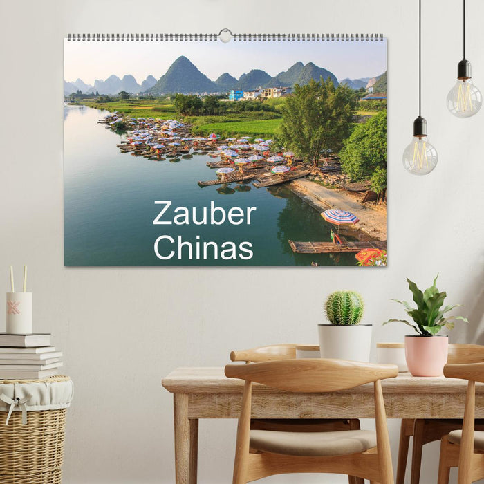 Zauber Chinas (CALVENDO Wandkalender 2025)