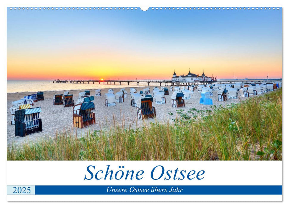 Schöne Ostsee - Impressionen übers Jahr (CALVENDO Wandkalender 2025)