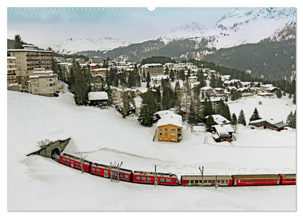 AROSA im Winter (CALVENDO Premium Wandkalender 2025)