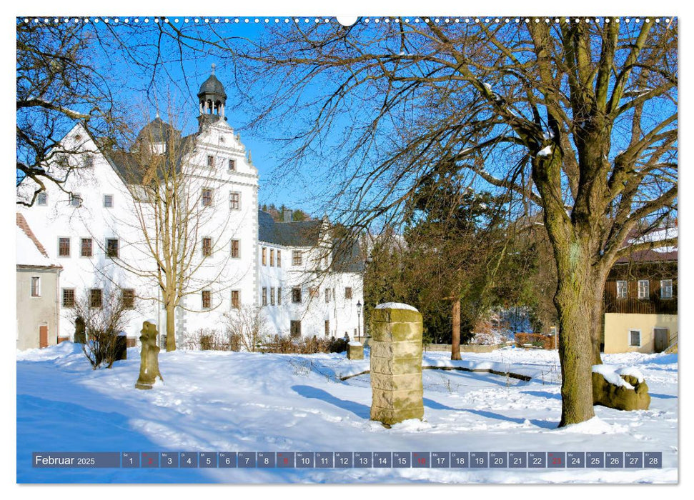 Erzgebirge - Reiches kulturelles Erbe und erholsame Natur (CALVENDO Wandkalender 2025)