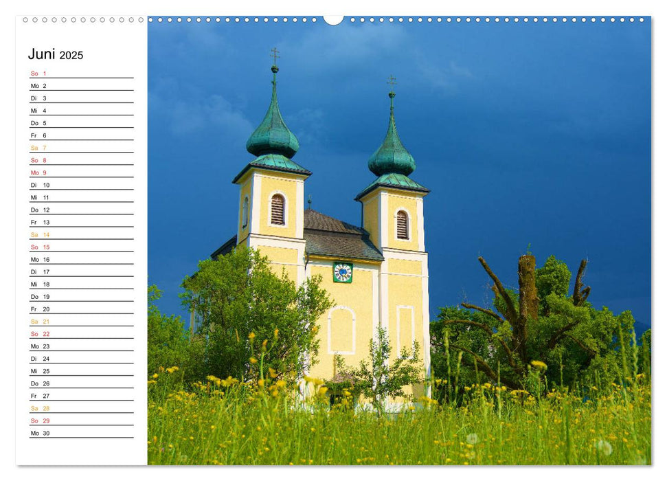 Traumhafter Mondsee (CALVENDO Premium Wandkalender 2025)