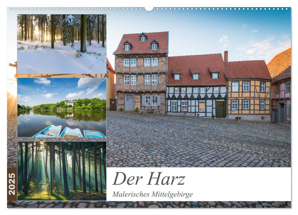 Der Harz - Malerisches Mittelgebirge (CALVENDO Wandkalender 2025)