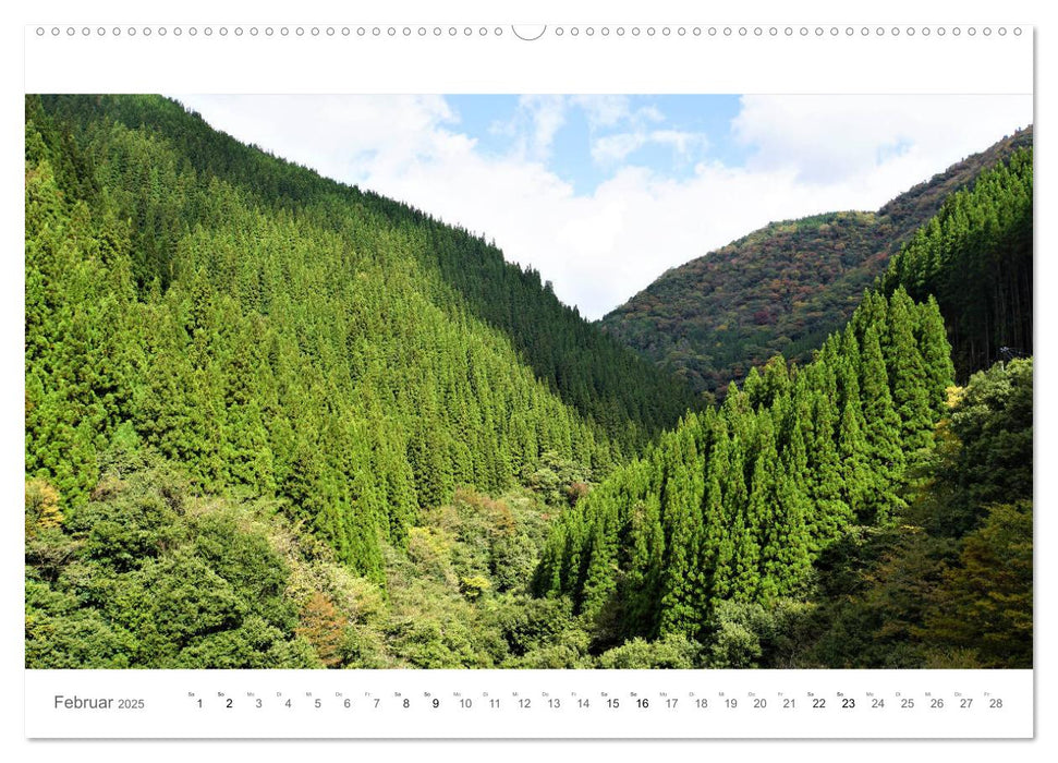 Kyushu - Japans vielfältigste Insel (CALVENDO Premium Wandkalender 2025)