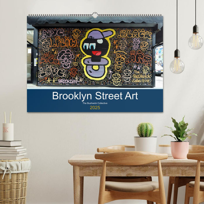 Brooklyn Street Art (CALVENDO Wandkalender 2025)