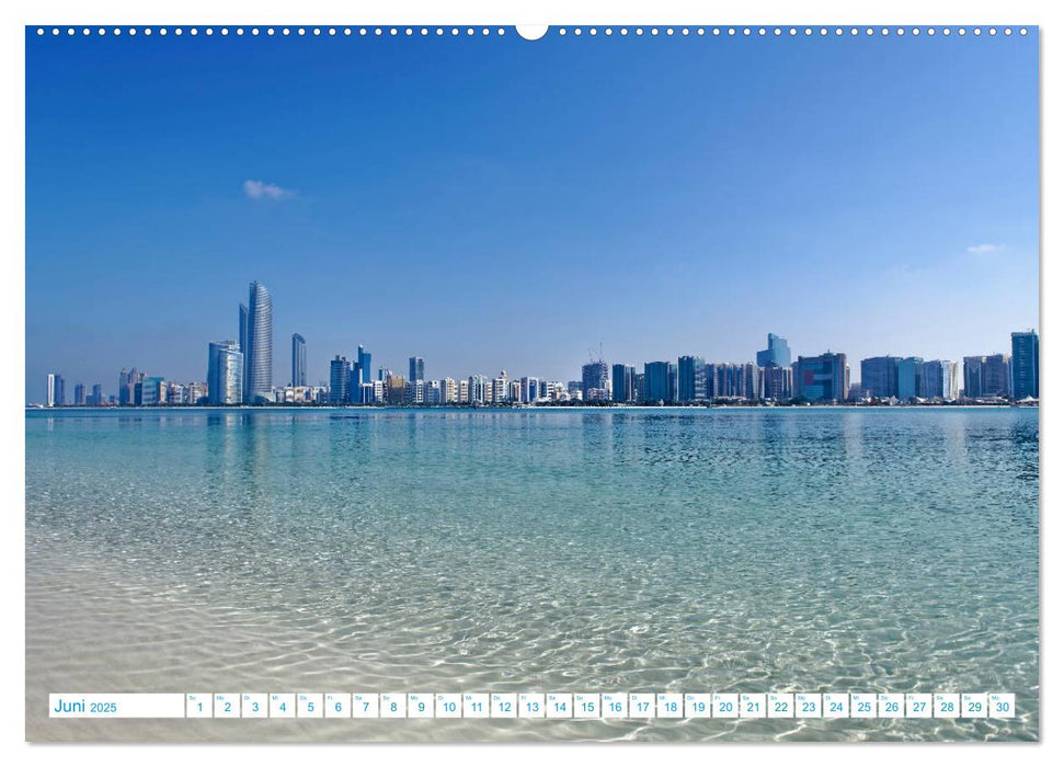 Atemraubendes Abu Dhabi - Idylle am Persischen Golf (CALVENDO Premium Wandkalender 2025)