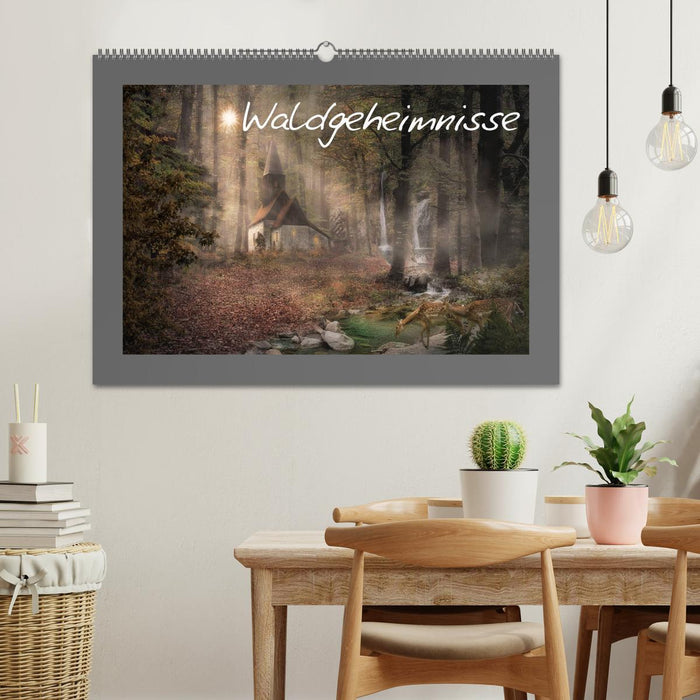 Waldgeheimnisse (CALVENDO Wandkalender 2025)