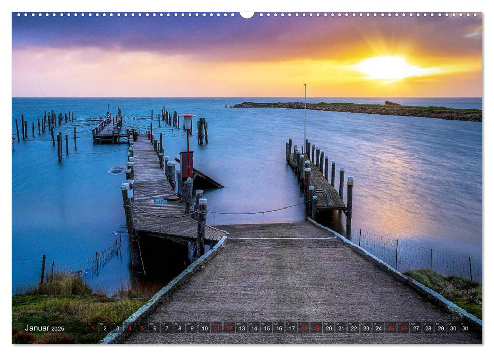 Sylt - Farbige Momente (CALVENDO Premium Wandkalender 2025)