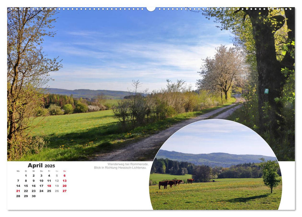 Der Grimmsteig (CALVENDO Premium Wandkalender 2025)