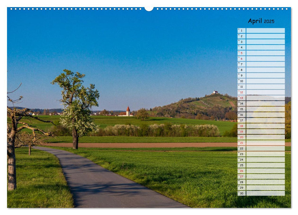 Rund um die Wurmlinger Kapelle (CALVENDO Wandkalender 2025)