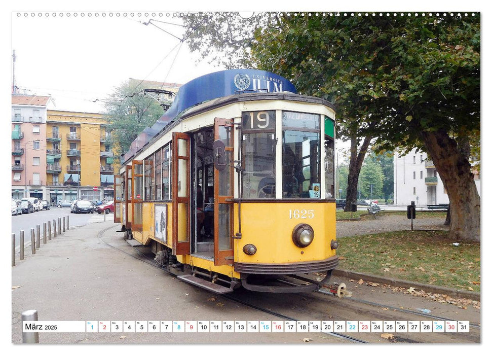 Tram historisch (CALVENDO Premium Wandkalender 2025)