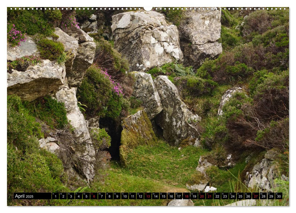 Slieve League Klippen die höchsten Klippen von Irland (CALVENDO Wandkalender 2025)