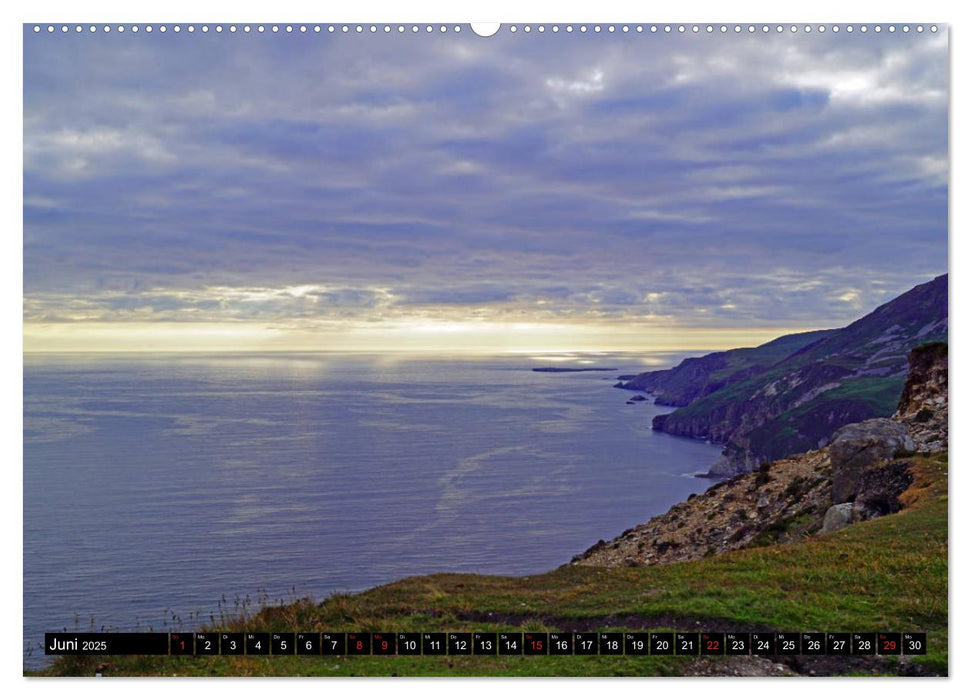 Slieve League Klippen die höchsten Klippen von Irland (CALVENDO Wandkalender 2025)