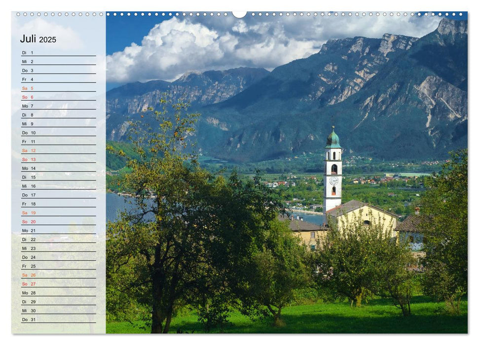 Caldonazzo See (CALVENDO Premium Wandkalender 2025)