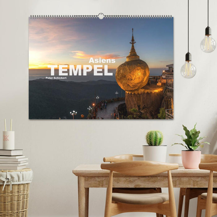 Asiens Tempel (CALVENDO Wandkalender 2025)