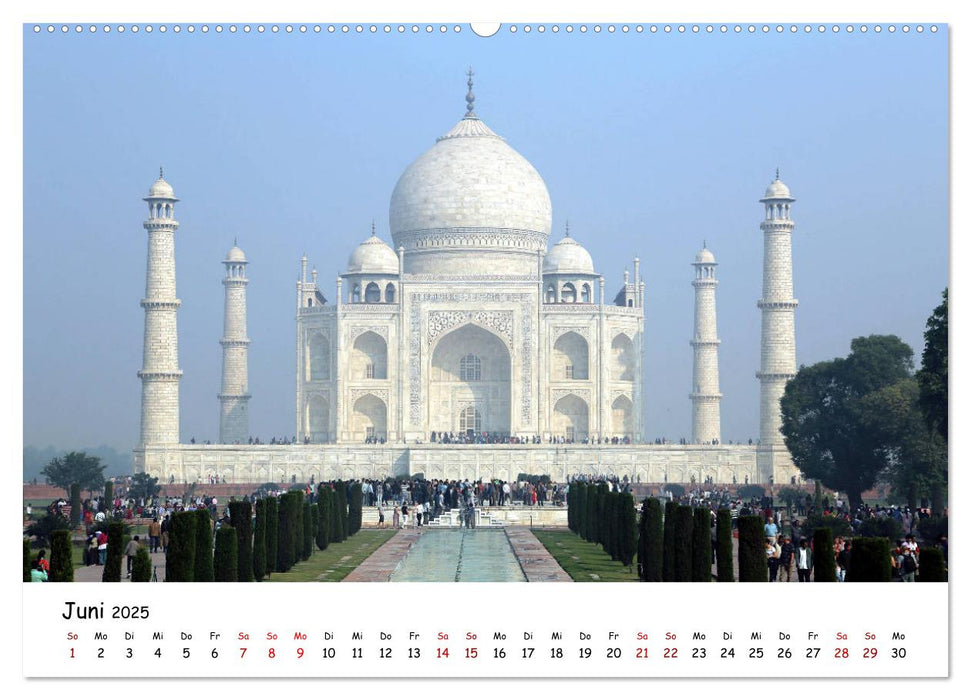 Indien - Dschungelbuch und Maharajas (CALVENDO Premium Wandkalender 2025)