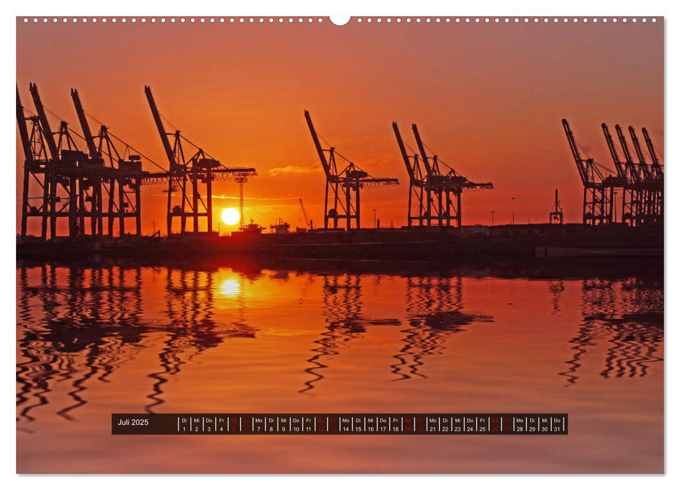 Hamburg - Mein Hafen (CALVENDO Premium Wandkalender 2025)