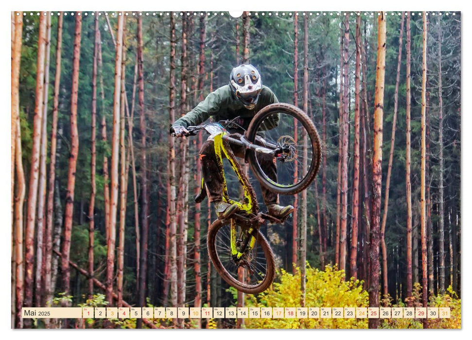 Mountainbike extrem (CALVENDO Premium Wandkalender 2025)