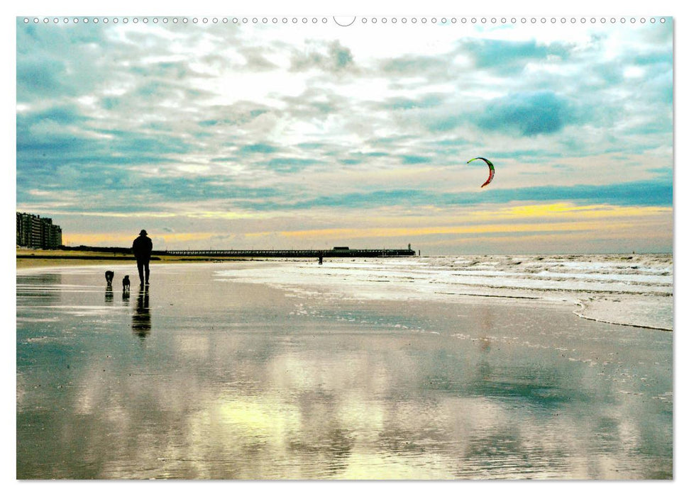 Blankenberge - belgischer Küstenort (CALVENDO Premium Wandkalender 2025)