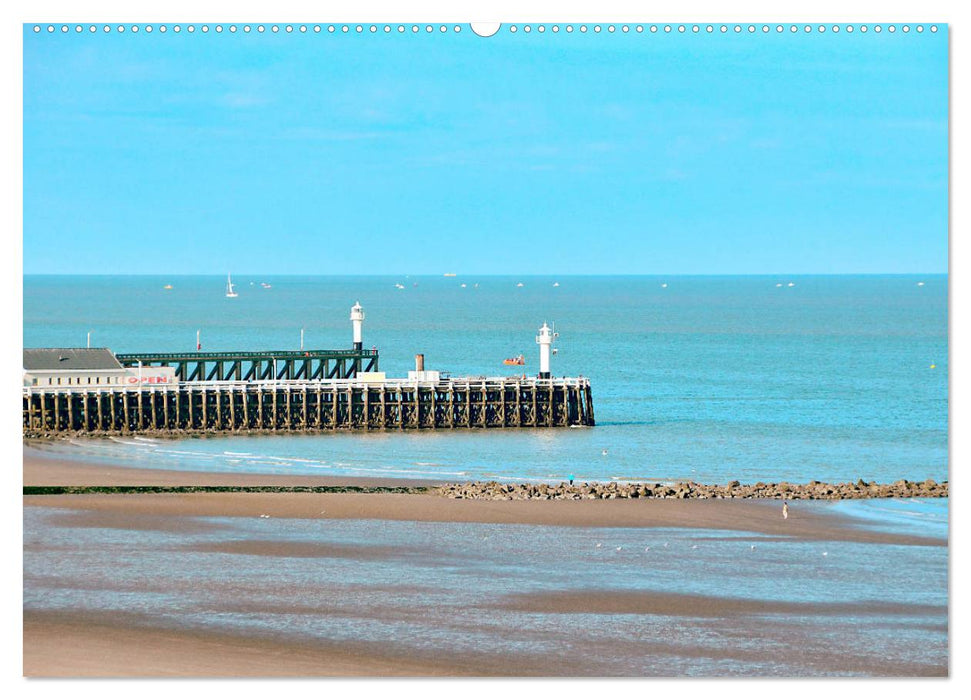 Blankenberge - belgischer Küstenort (CALVENDO Premium Wandkalender 2025)