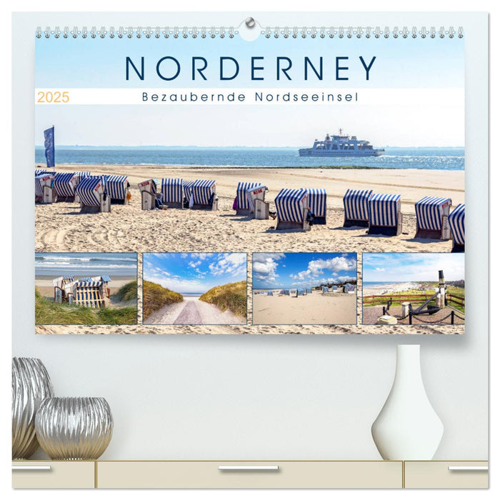 NORDERNEY Bezaubernde Nordseeinsel (CALVENDO Premium Wandkalender 2025)