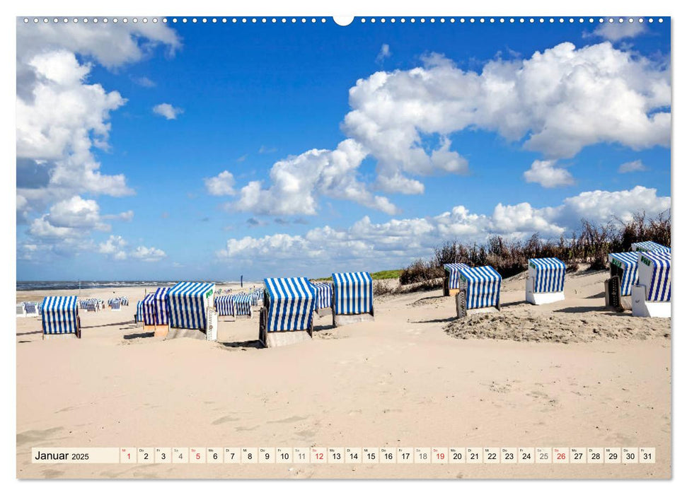 NORDERNEY Bezaubernde Nordseeinsel (CALVENDO Premium Wandkalender 2025)