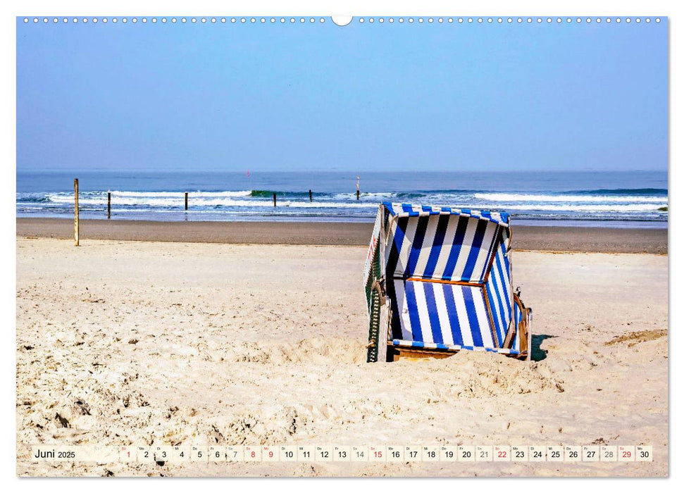 NORDERNEY Bezaubernde Nordseeinsel (CALVENDO Premium Wandkalender 2025)