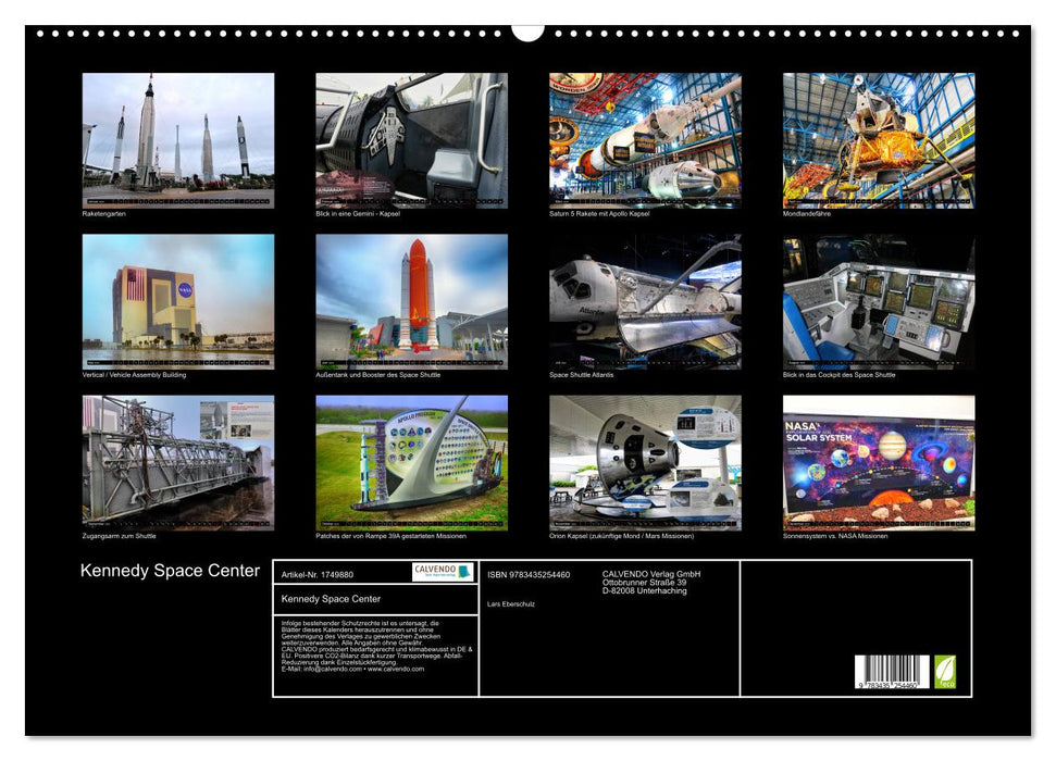 Kennedy Space Center (CALVENDO Wandkalender 2025)