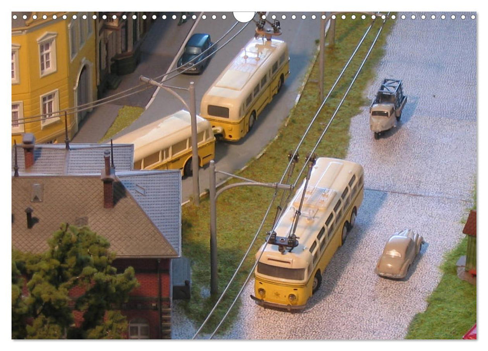 Trolley-Bus H0 (CALVENDO Wandkalender 2025)