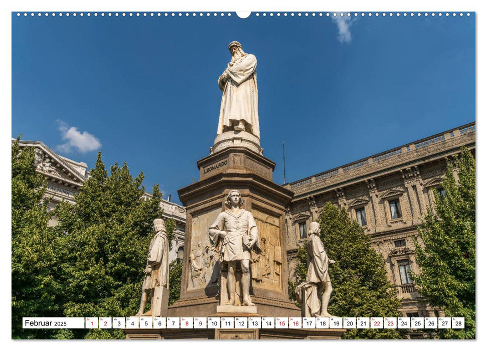 Italien - Mailand (CALVENDO Premium Wandkalender 2025)