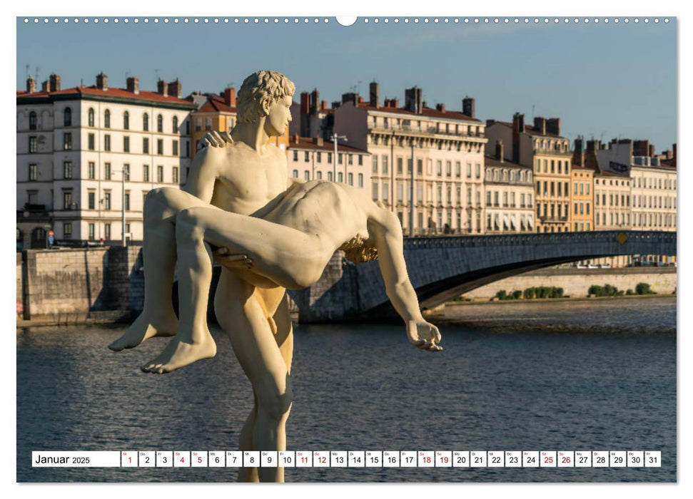 Frankreich - Lyon (CALVENDO Premium Wandkalender 2025)