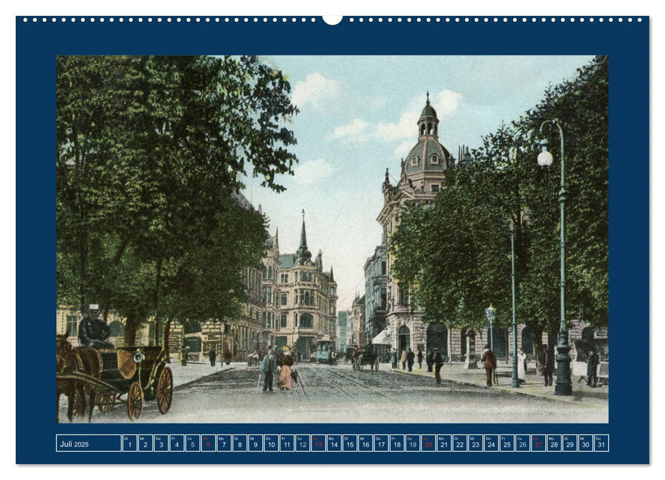 Historisches Bremen an der Weser von 1888 bis 1918 (CALVENDO Premium Wandkalender 2025)