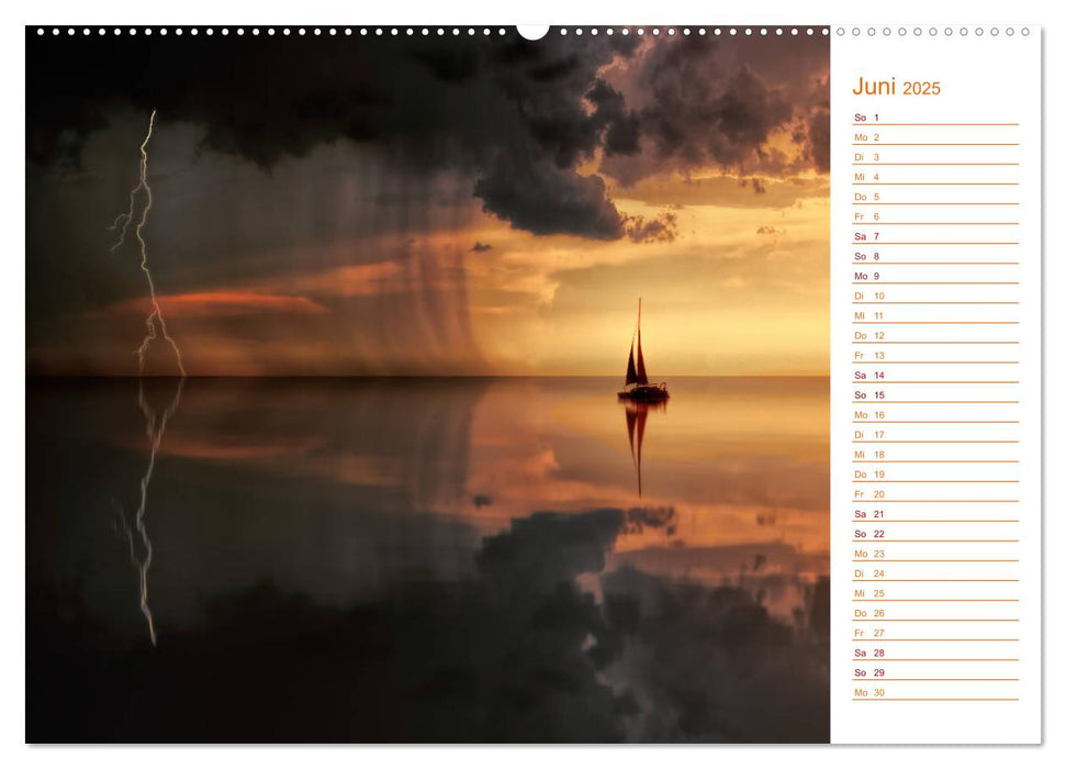 Faszination Blitze beeindruckende Fotos (CALVENDO Premium Wandkalender 2025)