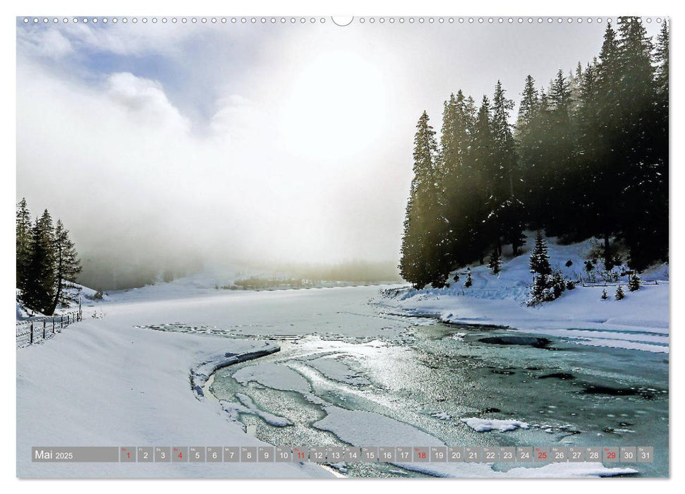 AROSA im Winter (CALVENDO Wandkalender 2025)