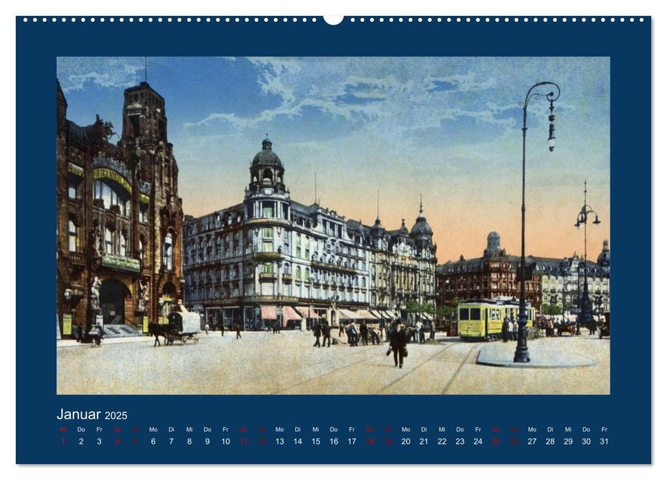 Historisches Frankfurt am Main von 1888 bis 1918 (CALVENDO Premium Wandkalender 2025)