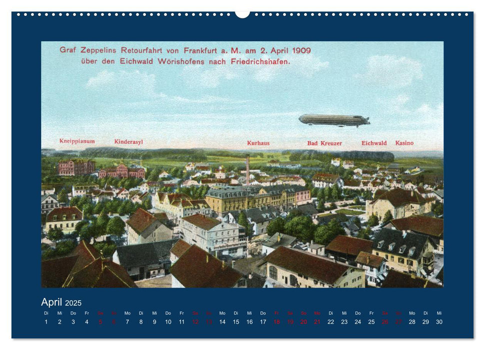 Historisches Frankfurt am Main von 1888 bis 1918 (CALVENDO Premium Wandkalender 2025)