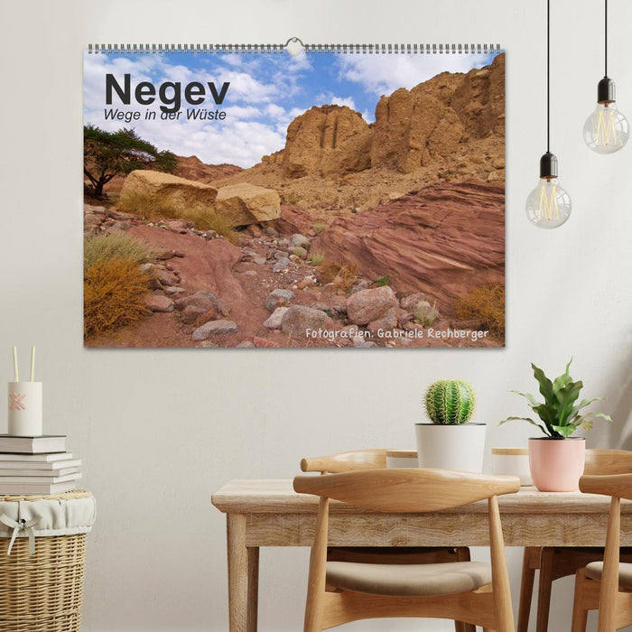 NEGEV Wege in der Wüste (CALVENDO Wandkalender 2025)