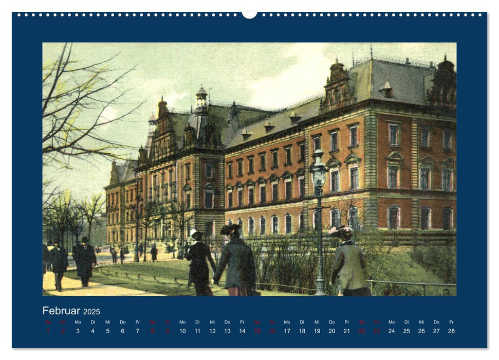 Lebendiges Hamburg von 1888 bis 1918 (CALVENDO Premium Wandkalender 2025)