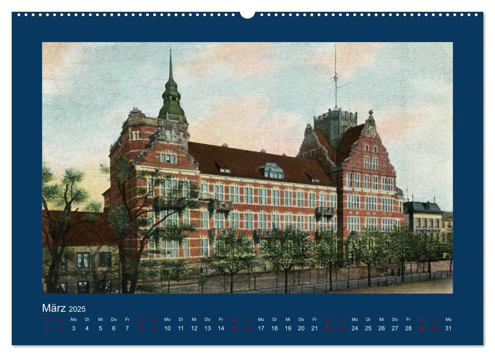 Lebendiges Hamburg von 1888 bis 1918 (CALVENDO Premium Wandkalender 2025)