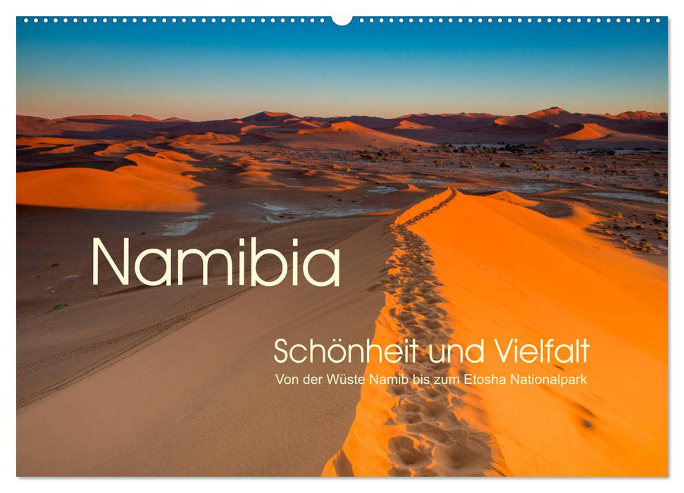 Namibia, Schönheit und Vielfalt (CALVENDO Wandkalender 2025)