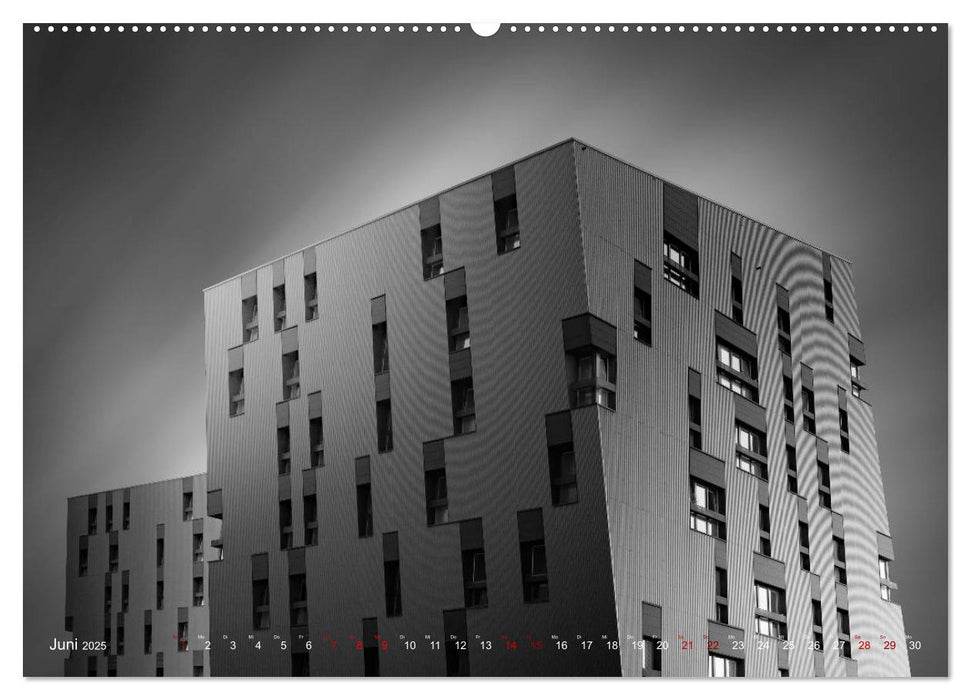 Monochrome Architektur (CALVENDO Premium Wandkalender 2025)