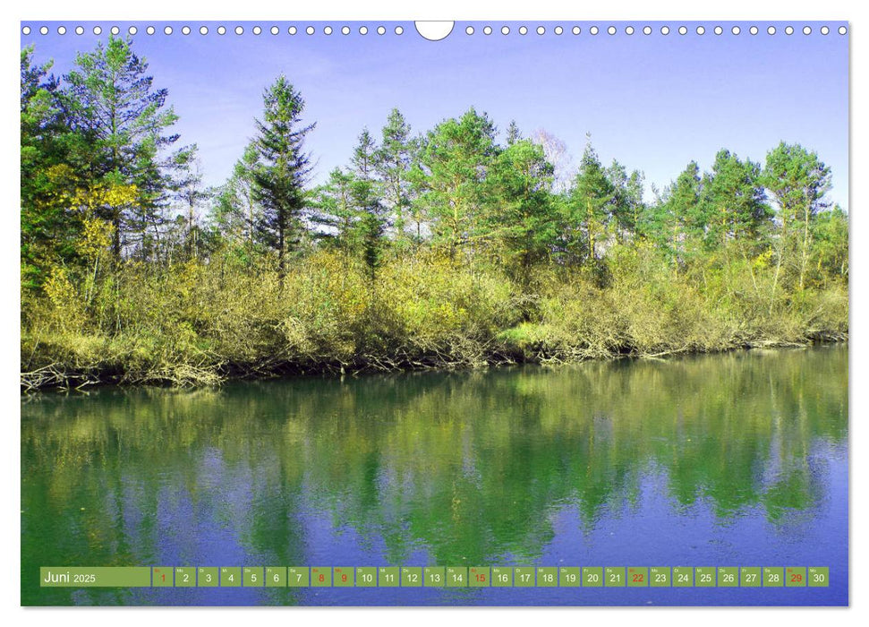 Das Loisach-Kochelsee-Moor Traumhafte Moosrundwege bei Benediktbeuern (CALVENDO Wandkalender 2025)