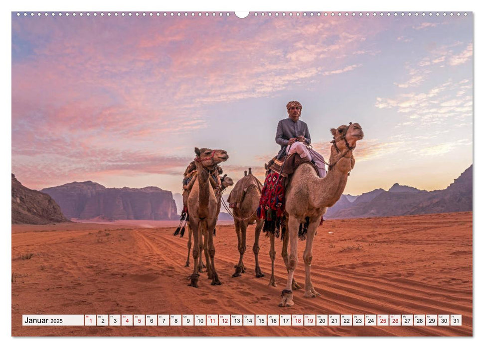 Jordanien (CALVENDO Premium Wandkalender 2025)