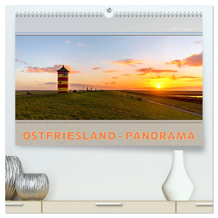 Ostfriesland-Panorama (CALVENDO Premium Wandkalender 2025)