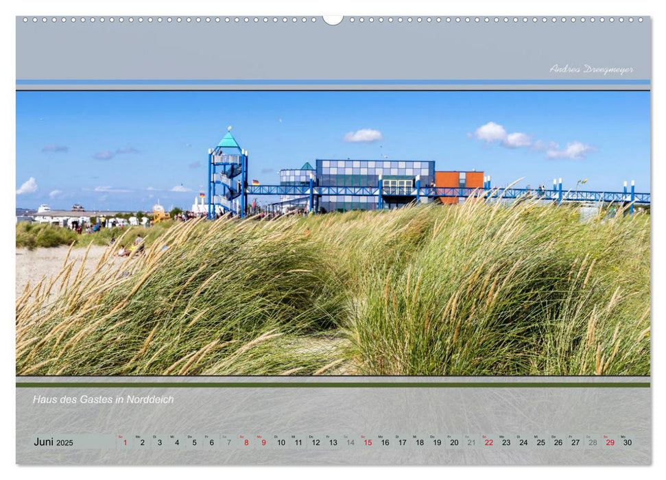 Ostfriesland-Panorama (CALVENDO Premium Wandkalender 2025)